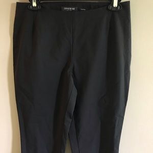 Lafayette 148 New York Stanton crop pant black 6